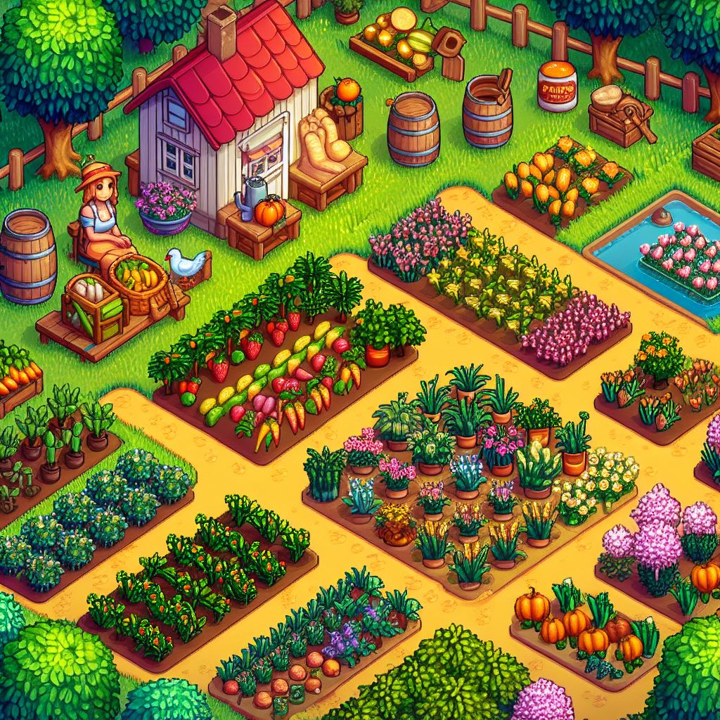 This is abuout Best Spring Crops in Stardew Valley