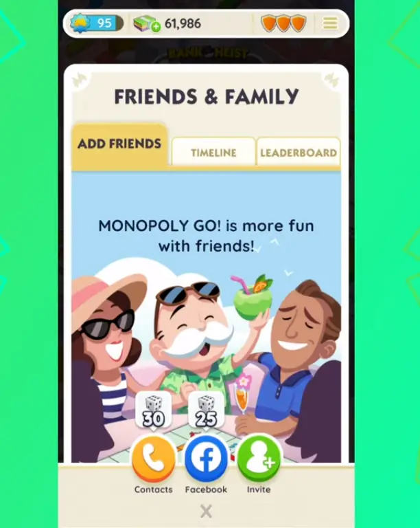 How to Add Friends on Monopoly Go