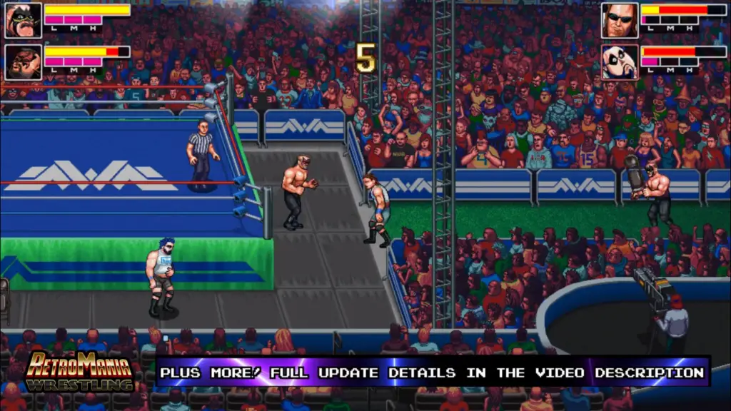 RetroMania Wrestling arena